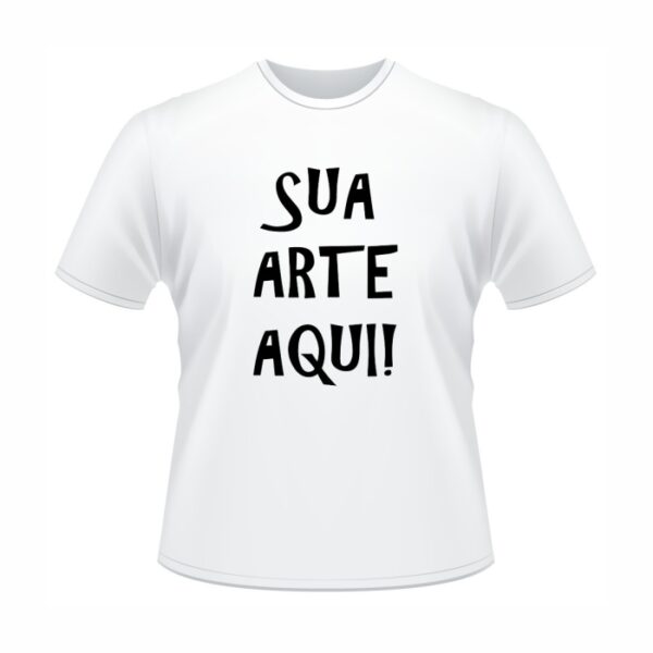 Camiseta Branca Personalizada